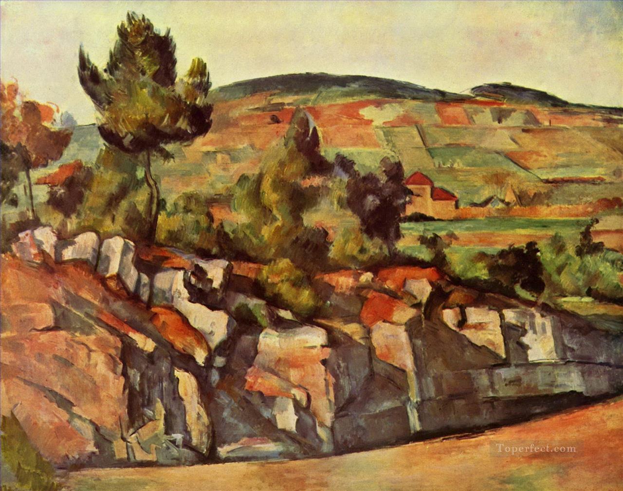 Mountains in Provence Paul Cezanne Oil Paintings
